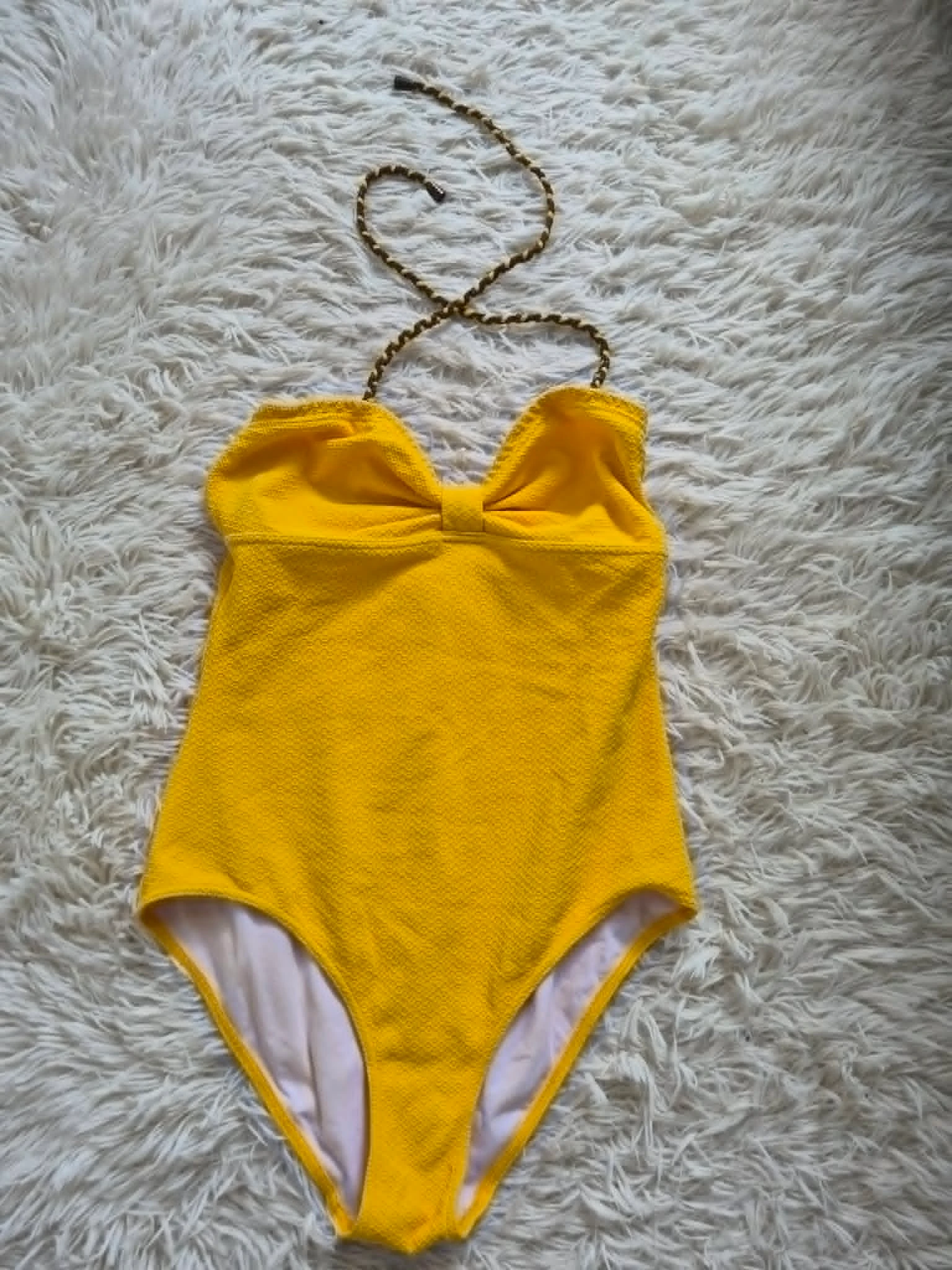 Galeries Lafayette yellow swimsuit - Size 42 - Very good condition – photo 3